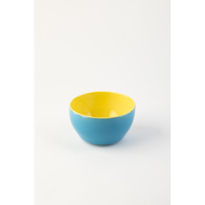 Піала Ideal Ceramic, голуба з жовтим Піала Ideal Ceramic, голуба з жовтим