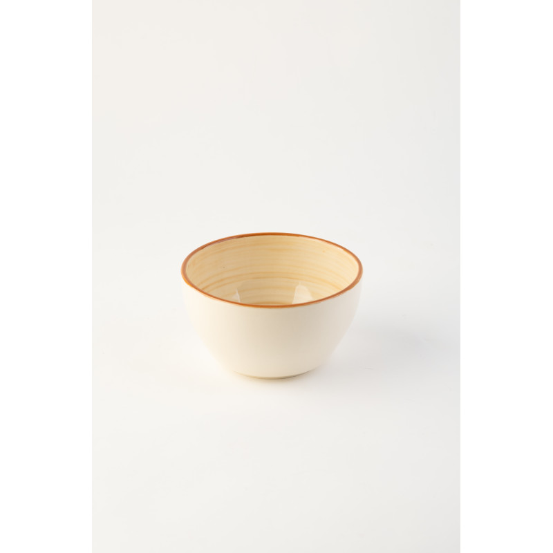 Піала Ideal Ceramic, коричнева спіраль Піала Ideal Ceramic, коричнева спіраль