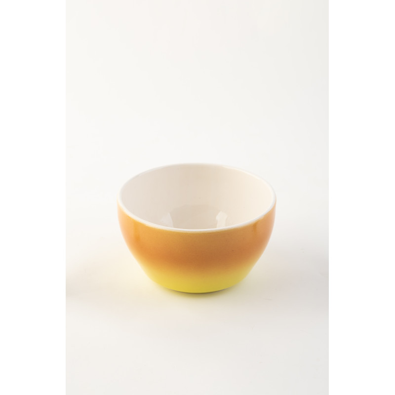 Піала Ideal Ceramic, з помаранчево-жовтим градієнтом Піала Ideal Ceramic, з помаранчево-жовтим градієнтом