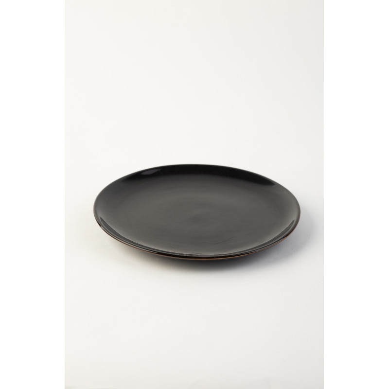 Тарілка Ideal Ceramic десертна 21 см чорна Тарілка Ideal Ceramic десертна 21 см чорна