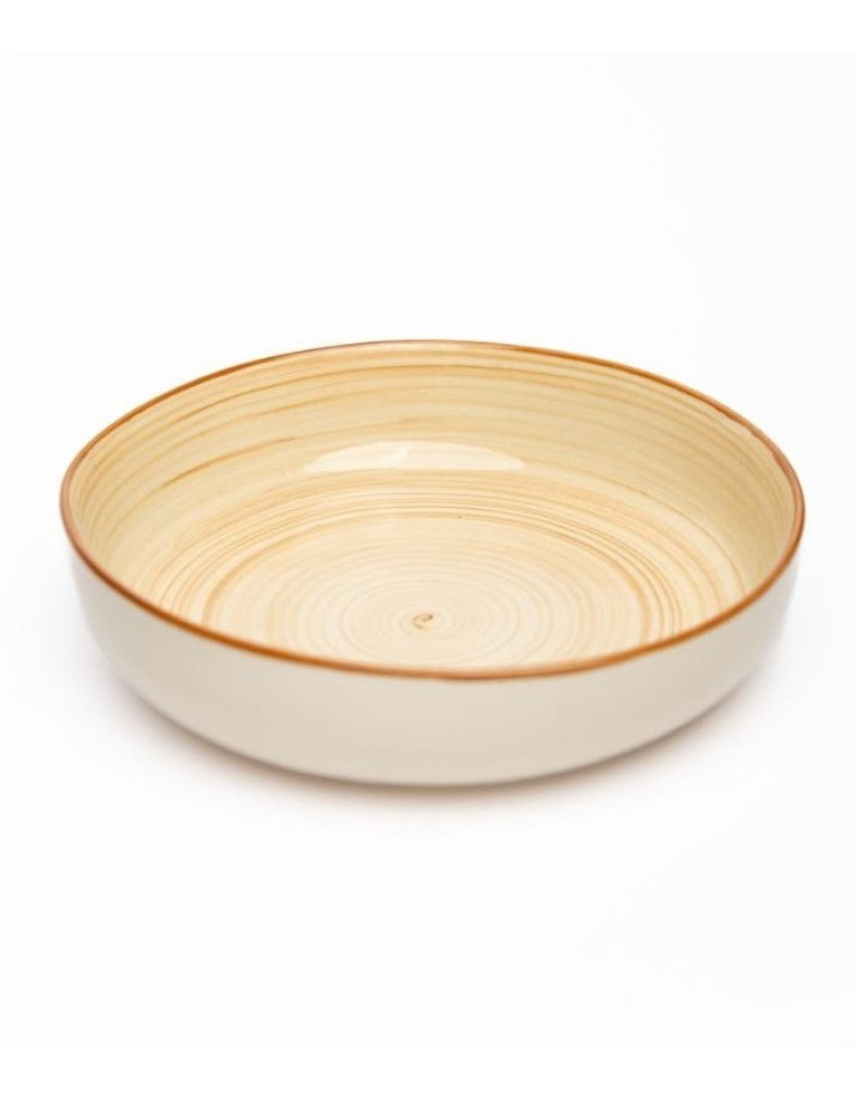 Боул  Ideal Ceramic 16см спіраль коричнева