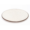 Тарілка підставна  Ideal Ceramic 25см з коричневим вкрапленням
