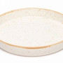 Тарілка з бортом  Ideal Ceramic , 15см з коричневим вкрапленням Тарілка з бортом  Ideal Ceramic , 15см з коричневим вкрапленням